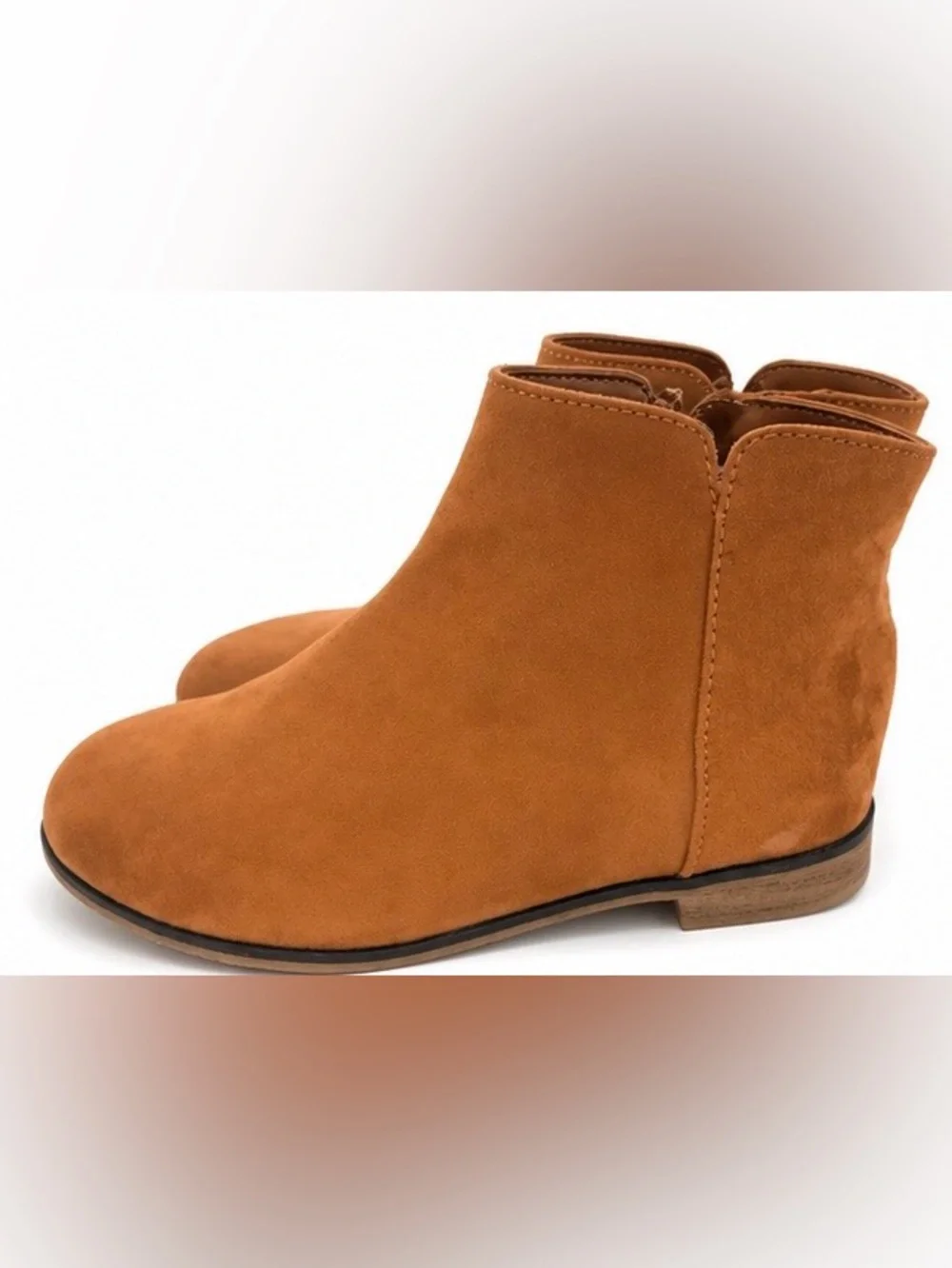 Cat & Jack Girls Ankle Boots - Brown